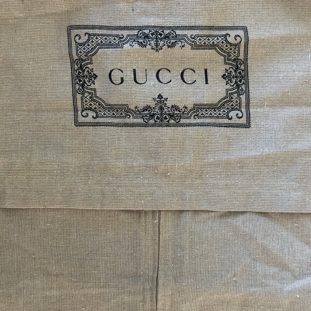 Gucci: Authentic Linen Garment Bag (Button Fold) - image 3